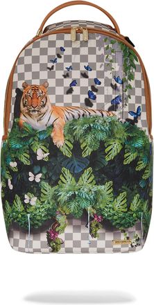 Sprayground Unisex Tiger Chilling in the Jungle Backpack - Multicolour - One Size