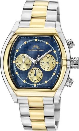 Porsamo Bleu Roman Chronograph Quartz Blue Dial Mens Watch 1291EROS