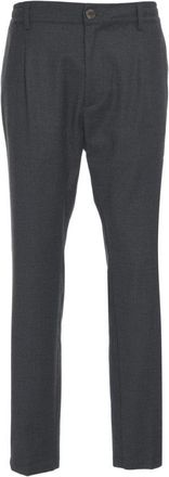 Cruna Slim-Fit Chino Trousers With Pressed Pleats