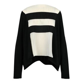 Pierantonio Gaspari Maglia Larga Girocollo Maglieria - - Knitwear - Donna - Nero - S
