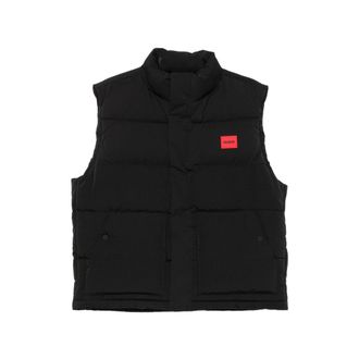 HUGO BOSS Quilted Logo-patch Gilet