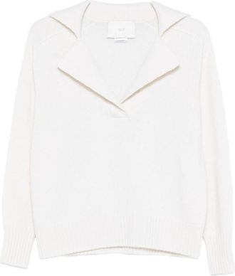 VANISÉ Gloria Knitwear In Wool With V-Neck