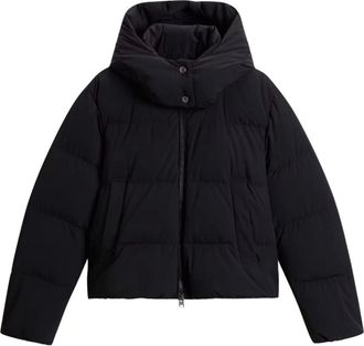 Woolrich Chaqueta corta de plum&oacute;n Madison - Jackets - Mujer - Negro - L