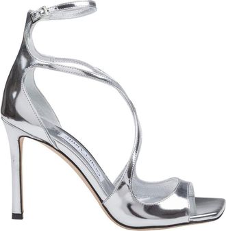 Jimmy Choo London Metallic Leather Sandal
