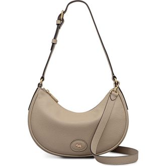 Radley London Heath Crescent Large Zip Top Shoulder Bag in Porcini at Nordstrom Rack