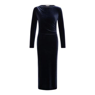Part Two Midi Jurk - Dames - Jurken - Blauw - Maat: L