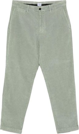 C.P. Company Sage Green Corduroy Trousers