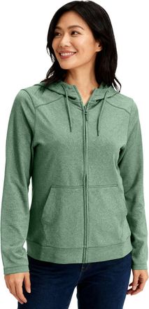 Clique Dash Recycled Womens Full Zip Hooded Sweatshirt