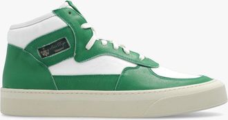 Rhude New Mens Cabriolets High Top Sneakers In Green