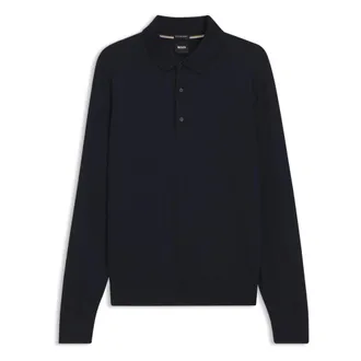 HUGO BOSS Heren, Truien, Blauw, Maat: M Wol
