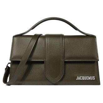 Jacquemus Womens Le Grand Bambino Bag - Green Leather - One Size