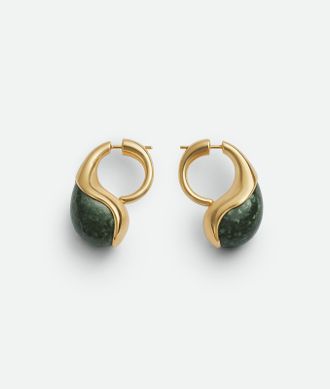 Bottega Veneta Drop Marble Earrings - Bottega Veneta