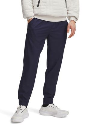 Under Armour Unstoppable Water Repellent Tapered Leg Pants in Midnight Navy at Nordstrom, Size Xx-Large