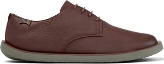Camper Wagon leather lace-up derby shoes - men - Calf Leather/Calf Leather/Polyethylene vinyl acetate (PEVA) - 41 - Brown