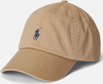 Polo Ralph Lauren Mens Ralph Lauren Baseball Cap - Coastal Beige - Brown - Size: ONE size