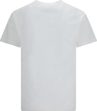 Valentino Mens Cotton T-Shirt With Vgold Bianco T-Shirts And Polos