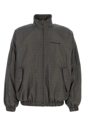 Balenciaga Grey Logo Jacket
