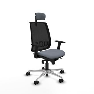 Piqueras y Crespo Silla Piqueras Y Crespo Alares Negro Espuma Ergon&oacute;mica
