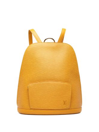 Louis Vuitton 1997 Epi Gobelins backpack - Yellow