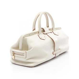 Louis Vuitton Pre-owned Handbags, female, Beige, Size: ONE SIZE Pre-owned Vintage Handbag