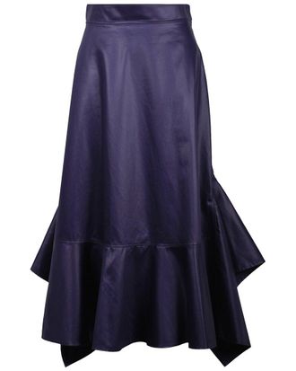 Herm&egrave;s Mermaid Midi Skirt (Authentic Pre-Loved)