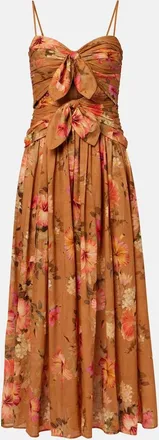 Zimmermann Mahon floral silk maxi dress