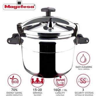 Magefesa Olla Presion Chef 15 L