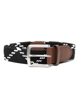 Polo Ralph Lauren Cintura intrecciata - Nero