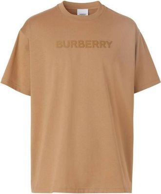 Burberry Harriston Logo Print Cotton T-Shirt, Size XX-Small