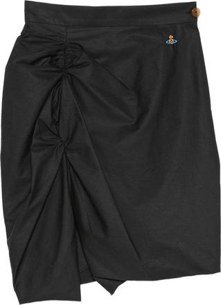 Vivienne Westwood Panther Ruched Mini Skirt