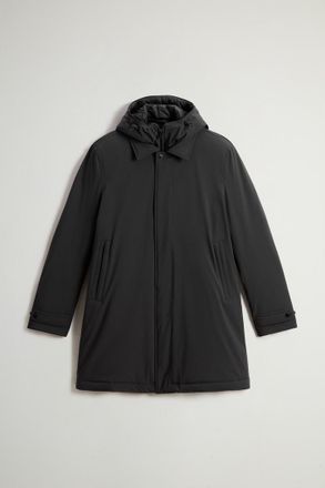 Woolrich uomo Soprabito 2 in 1 in nylon elasticizzato Nero Taglia XXL