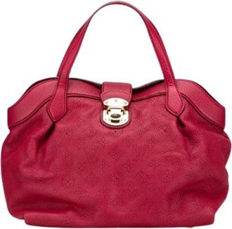 Louis Vuitton Pre-owned Handbags, female, Red, Size: ONE SIZE Pre-owned Canvas Handbag
