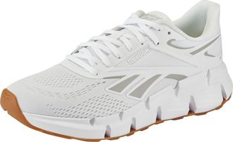 Reebok Laufschuh REEBOK ZIG DYNAMICA 6, Herren, Gr. 42,5, wei&szlig;, grau1, Synthetik, Textil, Schuhe Laufschuh