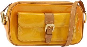Louis Vuitton Pre-owned Cross Body Bags, female, Yellow, Size: ONE SIZE Pre-owned Leather louis-vuitton-bags