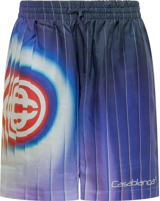 Casablanca Shockwave Silk Shorts - Heren - Strandmode - Veelkleurig - S - Badmode