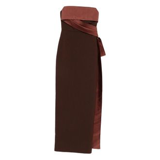 Roland Mouret Abiti Marrone-Donna