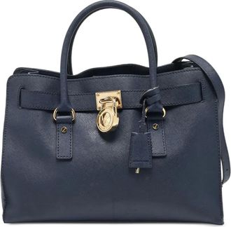 Michael Kors Borsa tote Hamilton Pre-owned - Blu