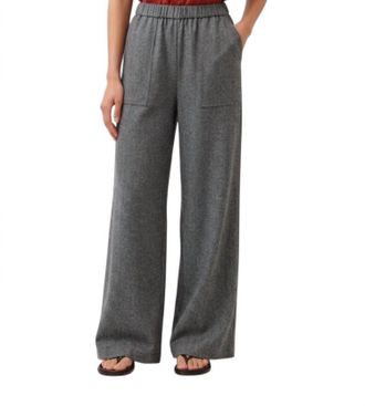 DIEGA Perillo Wide Leg Pant In Gray