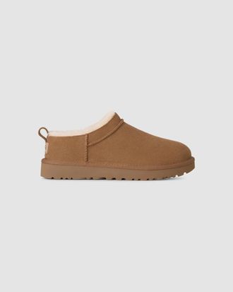 UGG Womens Classic Micro Boot In Chestnut