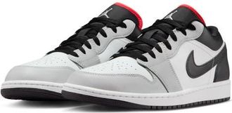 Nike Jordan Air Jordan 1 Low Basketball Sneaker in Neutral Grey/Black at Nordstrom, Size 10.5