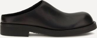 Maison Margiela Mules Biker in pelle a punta tonda Woman 39