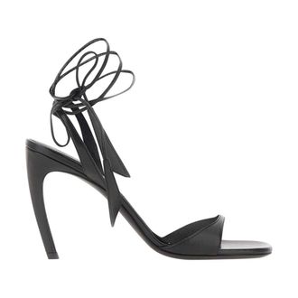 The Attico High Heel Sandals, female, Black, Size: 10 US Ora Sandal