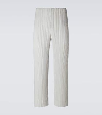 Homme Pliss&eacute; Issey Miyake Color Pleats straight pants