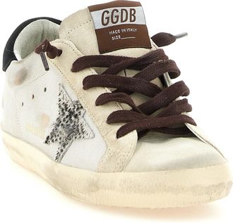 Golden Goose Leather Low-Top Sneaker - White