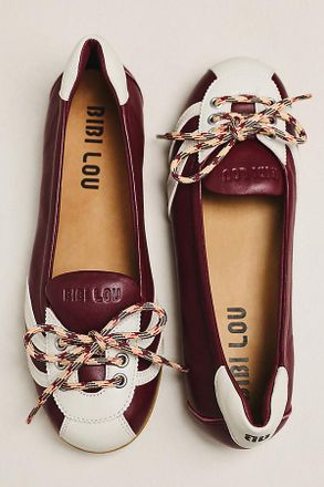 Bibi Lou Lace-Up Sneaker Flats