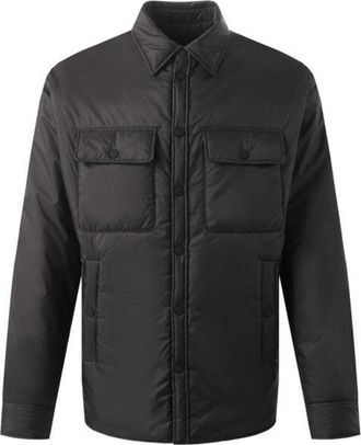 Dsquared2 Mens Light Puffer Shirt Black Jacket - Size Medium