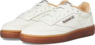 Reebok Lifestyle Club C 85 Womens Shoes Vintage Chalk/Chalk/Camel : 5 B - Medium, Leather