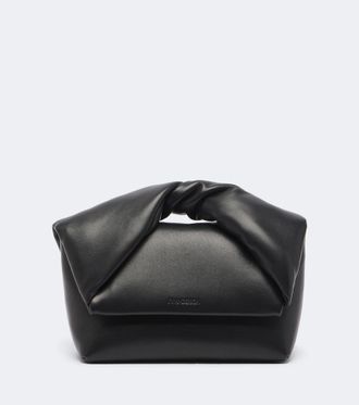 J.W.Anderson Twister Small leather top-handle bag