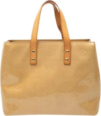 Louis Vuitton Pre-owned Handbags, female, Beige, Size: ONE SIZE Pre-owned Reade PM
