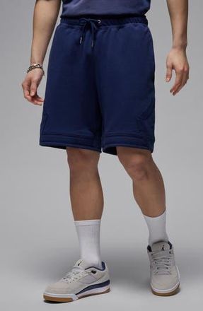 Nike Jordan Flight Fleece Diamond Shorts in Midnight Navy at Nordstrom Rack, Size X-Large